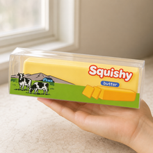 Butter Squishy 4oz package held in natural light